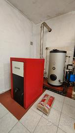 caldaia pellet completa boiler Edilkamin Ottawa 