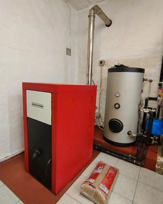 caldaia pellet completa boiler Edilkamin Ottawa 