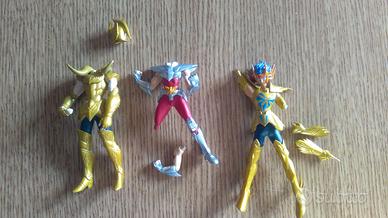 3 Saint Seiya action figure Pegasus/Cancer/Mur