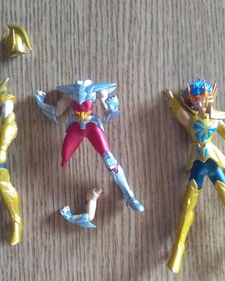 3 Saint Seiya action figure Pegasus/Cancer/Mur