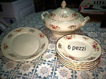 Set completo piatti + zuppiera