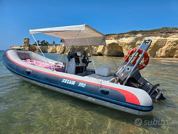 Gommone Selva 510, motore Tohatsu 40cv, carrello