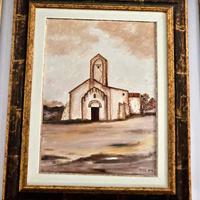 Quadro Chiesetta di paese
