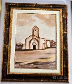 Quadro Chiesetta di paese