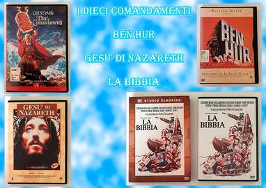 4 - Film dvd religiosi , Gesù di Nazareth , altri