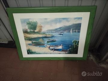 quadro cornice legno