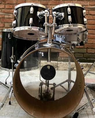 BATTERIA PEARL COMPLETA DI ASTE E PIATTI