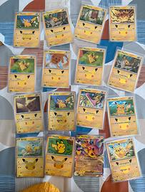 16 pika e 1 Lucario promo
