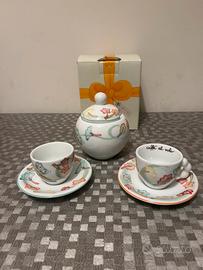 zuccheriera e tazzine da caffè Thun