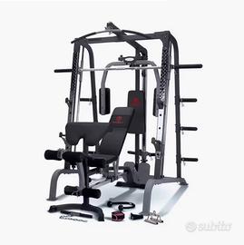 Palestra MARCY Deluxe SM4000 acciaio nera