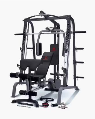 Palestra MARCY Deluxe SM4000 acciaio nera