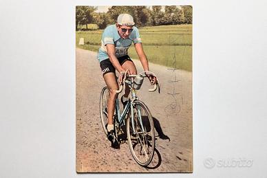 Cartolina Autografata Fausto Coppi