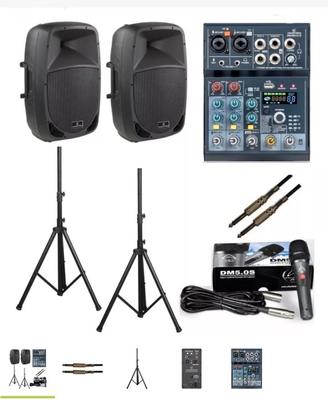 impianto audio Gemini  AS-08 più consolle numark 