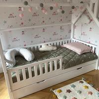 Letto a Capanna Mon Lit Cabane 90x190 con cassetto