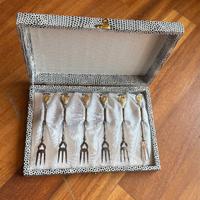 Set 6 forchettine dessert vintage anni ’50 Italy
