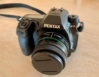 PENTAX k5 con otiiche