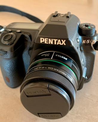 PENTAX k5 con otiiche