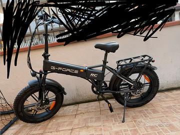 Bici elettrcica g force 48 volt 750 watt.usata poc