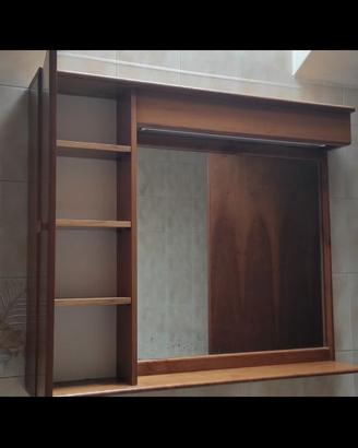 Mobile per bagno con specchiera