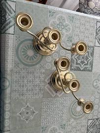 Coppia di candelabri