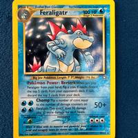 Pokemon Feraligatr neo genesis