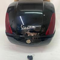 Bauletto posteriore nero originale per Vespa GTS