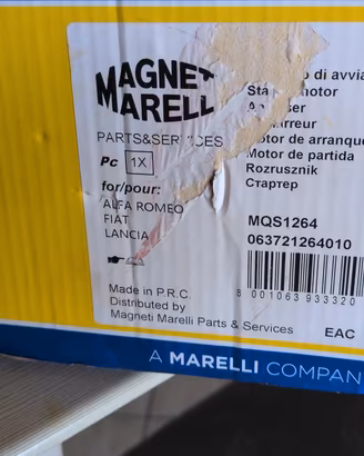 magneti Marelli Nuovo motorino avviamento 