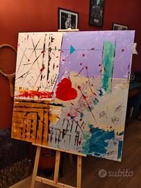 quadro moderno astratto 