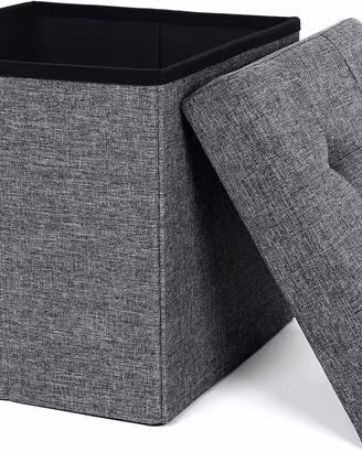 Pouf Contenitore da 38 cm Cassapanca Pieghevole