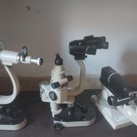 LAMPADA FESSURA, OFTALMOMETRO, FRONTICOCOMETRO