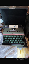 Macchina da scrivere Halda portatile,svedese, ‘50