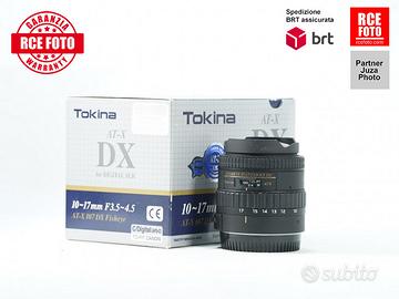 Tokina AT-X 10-17 F3.5-4.5 DX Fish-eye (Canon)