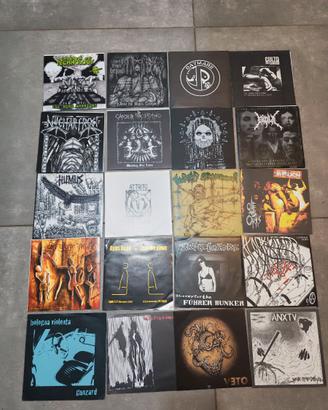 40 EP vinile 7" Punk HC Crust (2,5€ l'uno)
