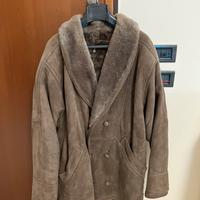 Montone da uomo vintage Shearling taglia 50