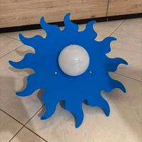 Lampadario a forma di sole