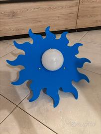 Lampadario a forma di sole