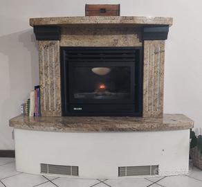 rivestimento marmo per caminetto