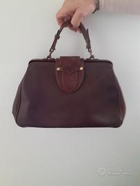 Borsa valigetta pelle anni '50