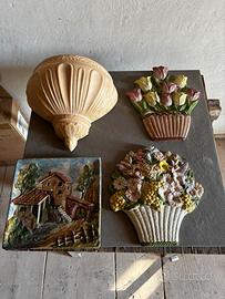 Decorazioni in ceramica vintage