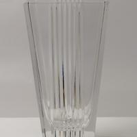 Vaso in cristallo trasparente