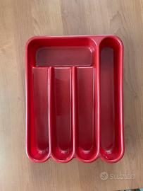 Guzzini portaposate rosso design