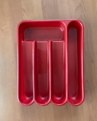 Guzzini portaposate rosso design