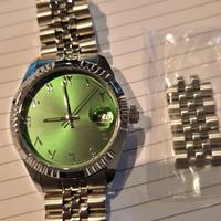 Orologio cinese automatico quadrante verde