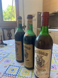 3 bottiglie Marchesi Frescobaldi Nipozzano 1961-73
