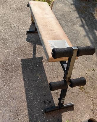 panca pieghevole addominali 