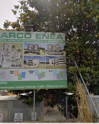 Terreno edificato struttura condonata Parco Enea