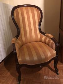 Poltrona Francese ‘800 autentica