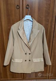 Blazer doppio petto color cammello