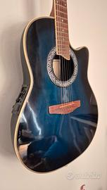 Chitarra semiacustica elettrificata