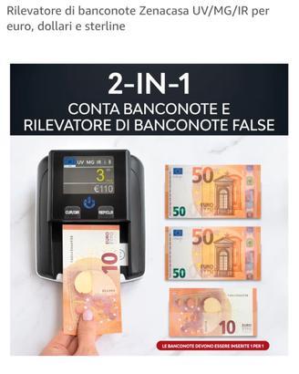 Rilevatore banconote false